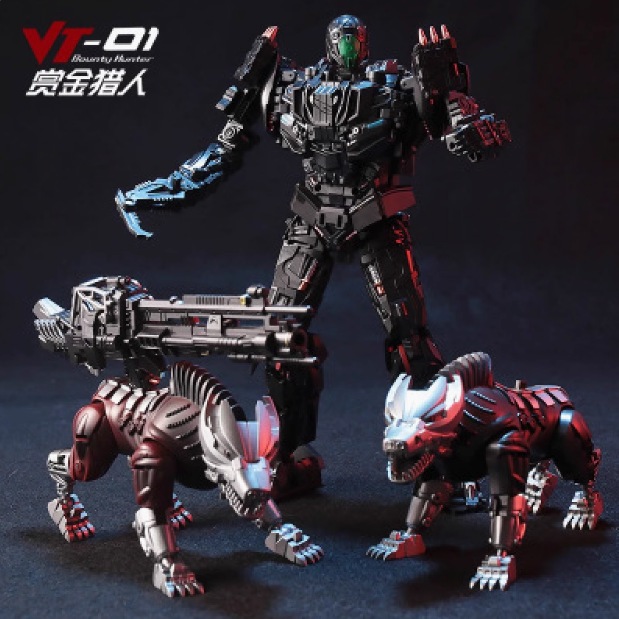 Visual Toys หุ่นยนต์แปลงร่างได้ - VT-01 ( KO UT R-01 Peru Kill, ภาพยนตร์ 4 AOE Lockdown ) VT01