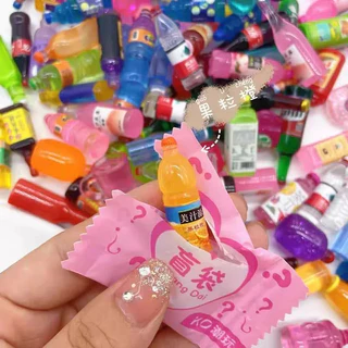 20ชิ้นน่ารักมินิจําลองอาหารขวดตาบอดกระเป๋าของเล่น/เดาสุ่มรุ่นของเล่น(ของขวัญเด็ก)