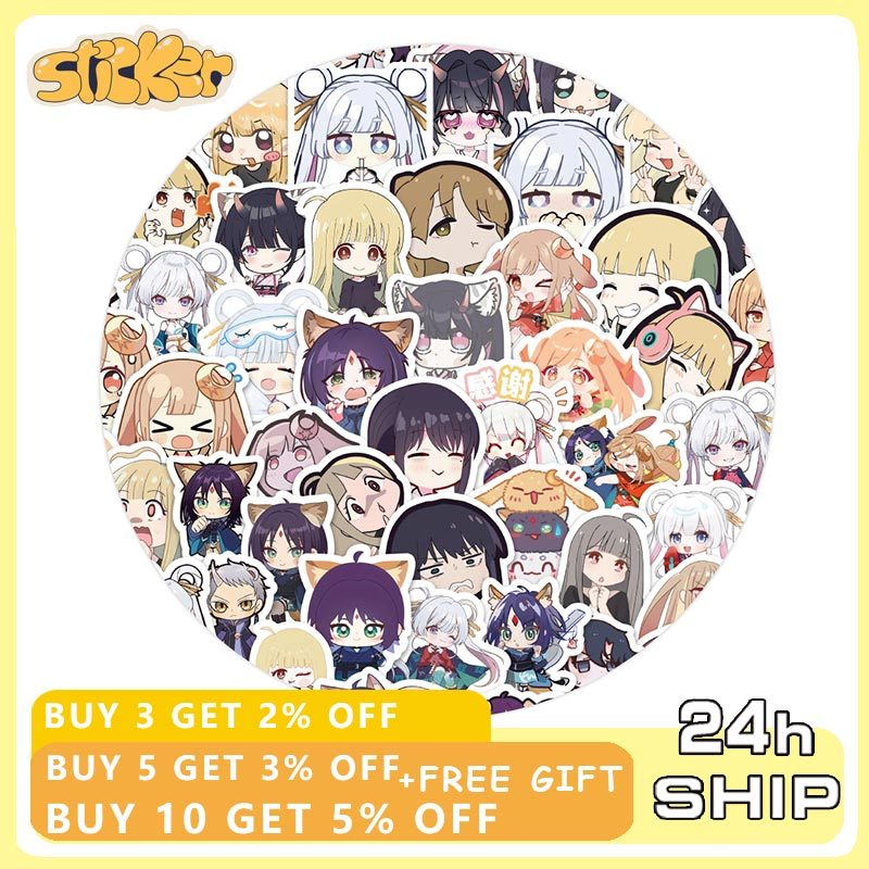 100 ชิ้นอะนิเมะรุ่น Q เจ้าหญิง Kaguya! สติ๊กเกอร์การ์ตูน DIY ไดอารี่กระเป๋าเดินทางสมุดภาพสติกเกอร์โทรศัพท์
