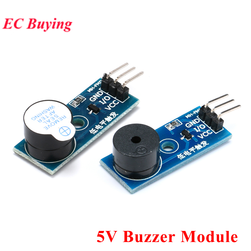 5 ชิ้น/1 ชิ้น 5 โวลต์ Active Passive ลําโพง Buzzer เสียงโมดูลต่ําระดับ Trigger สําหรับ Arduino อิเล็กทรอนิกส์ DIY ชุด