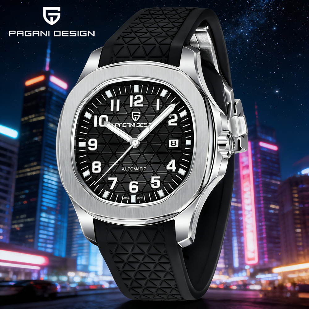 PAGANI DESIGN อัตโนมัตินาฬิกาผู้ชายญี่ปุ่น Miyota 8215 AF + AR Sapphire Glass นาฬิกา 2026 ใหม่สแตนเล