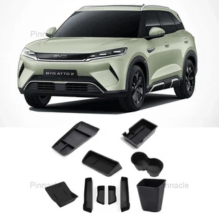 【 พร้อมส่งในไทย】ช่องเก็บของภายในรถ BYD ATTO 2【2026-ปัจจุบัน】กล่องเก็บของในรถ ช่องเก็บของแผงคอนโซลกลาง