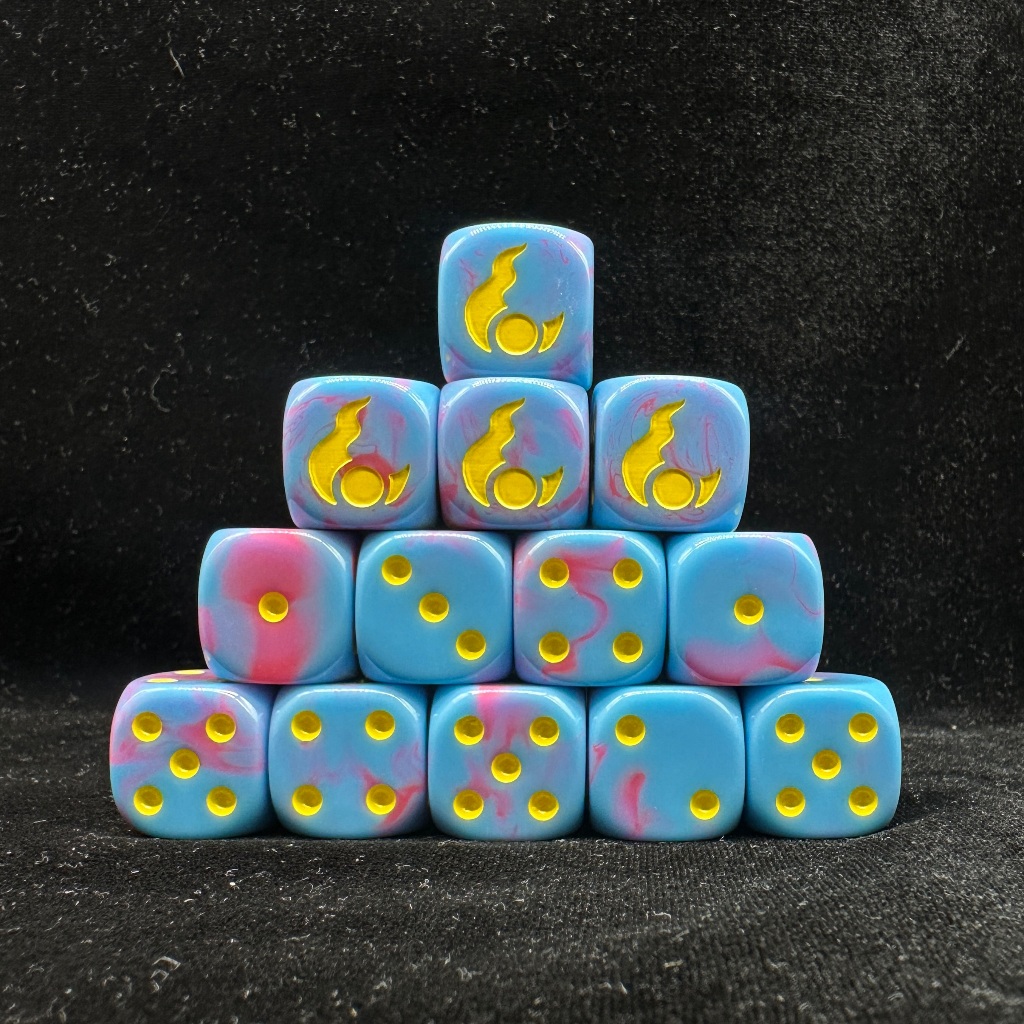 Warhammer Dice Sigma Dice Disciples of Tzeentch Dice