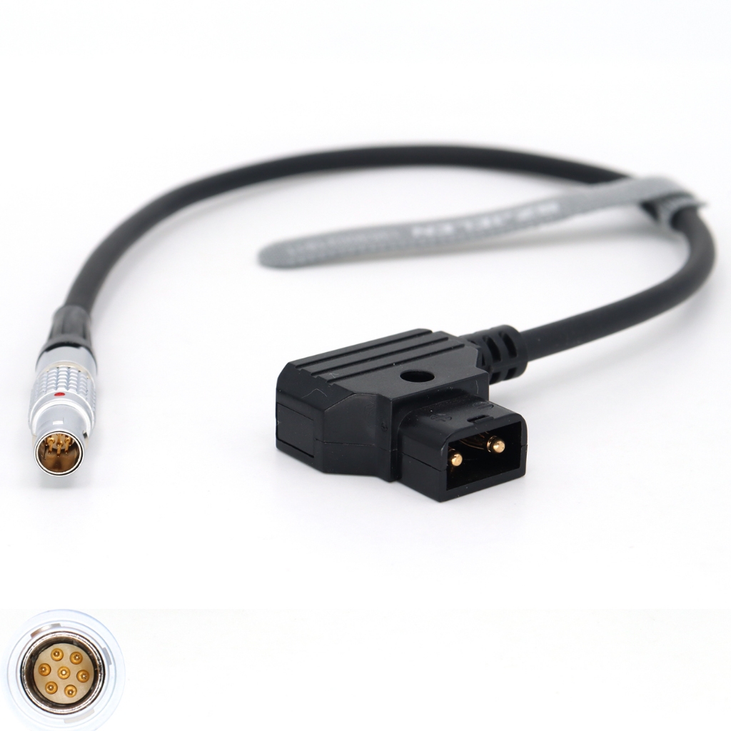 สายไฟ D-tap/RS 3Pin/0B 2Pin ถึง 0B 7Pin สําหรับ ARRI Alexa กล้องสําหรับ DJI Focus pro LiDAR