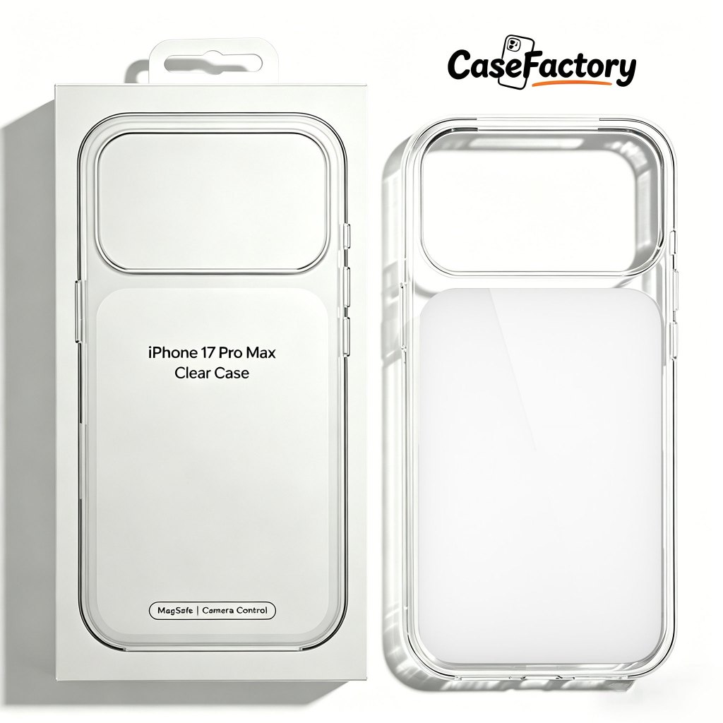 transparent clear case for iPhone 17promax iPhone17 iPhone17air iPhone17pro