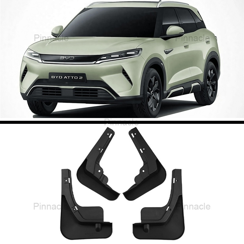 【จัดส่งจากกรุงเทพ】กันโคลน BYD ATTO 2【2026-ปัจจุบัน】อุปกรณ์เสริม บังโคลนรถยนต์ ไม่ต้องเจาะรถ ความเหนียวสูง บังโคลน