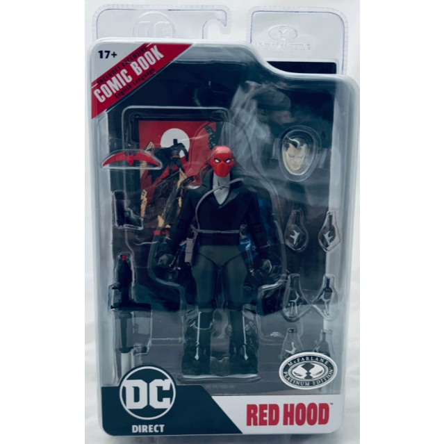 McFarlane DC Page Punchers Batman TAS Animation Style Red Hood Jason Todd Variant Action Figure