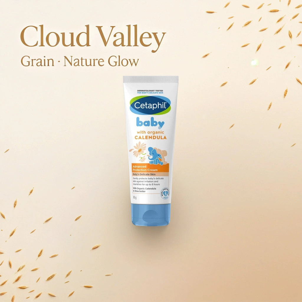 New Arrival Salepahil Baby Calendula Protection Cream 85g, Nappy Rash Prevention with Shea Butter