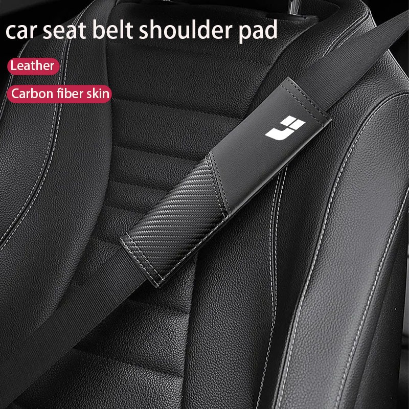 รถที่นั่งไหล่เข็มขัด pad หนัง PU เข็มขัดนิรภัยป้องกันสําหรับ Lixiang IDEAL One Auto L9 L6 L8 L7 i8 i
