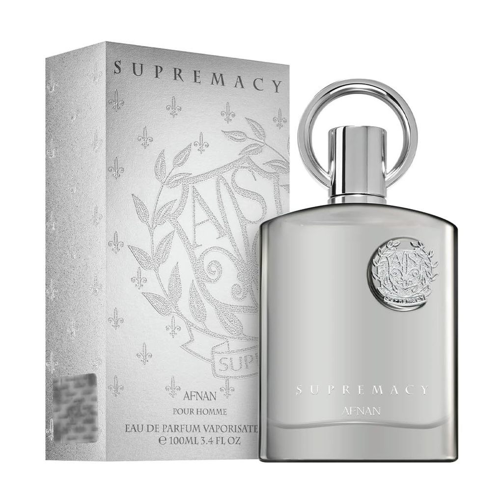AFNAN SUPREMACY SILVER EDP 100ML.(โคลน Creed Aventus)