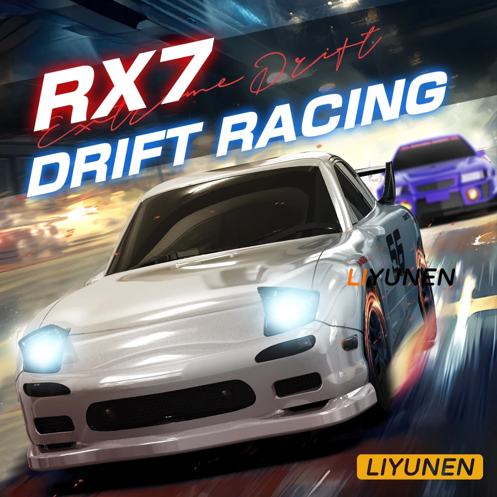 4wd RC 1/24 Drift Racing รถของเล่น GTR AE86 รถรุ่น Ford Mustang กีฬาสไตล์รถรีโมทคอนโทรลรถของเล่น thumbnail 4