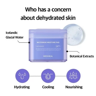 MEDIHEAL PDRN Lifting Toner Pad - แพดยกกระชับรูขุมขน ลดเลือนริ้วรอย