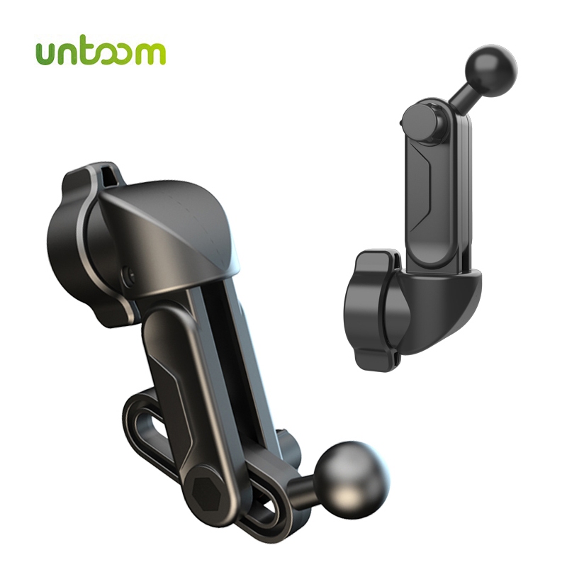 Untoom 17 มม.หัวบอลโทรศัพท์ Mount Extension Rod สําหรับแดชบอร์ดรถ Air Vent ที่วางโทรศัพท์ขาตั้งใช้งานร่วมกับโทรศัพท์มือถือ Cradles