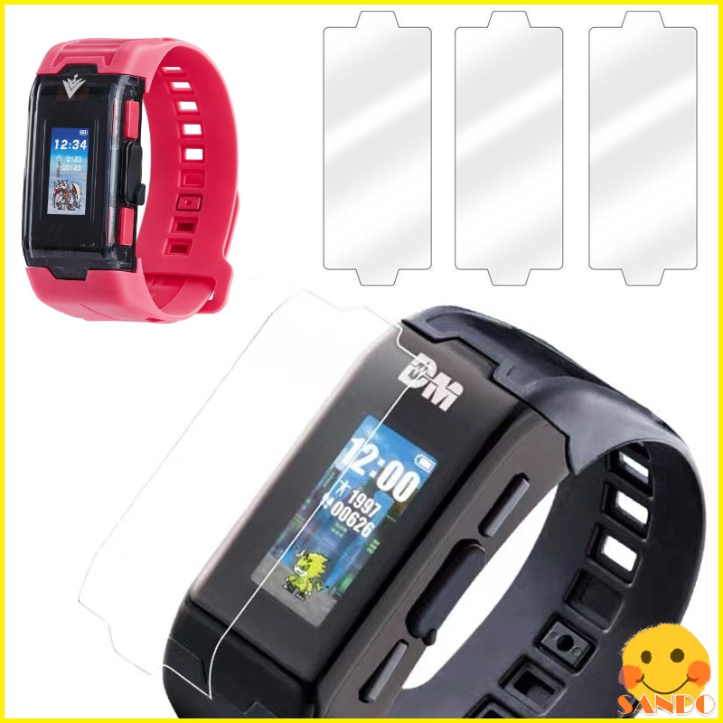ฟิล์ม TPU Soft Film สําหรับหน้าจอ Vital Bracelet BE Digimon VE Digivice เพื่อป้องกันรอยขีดข่วน ฟิล์ม