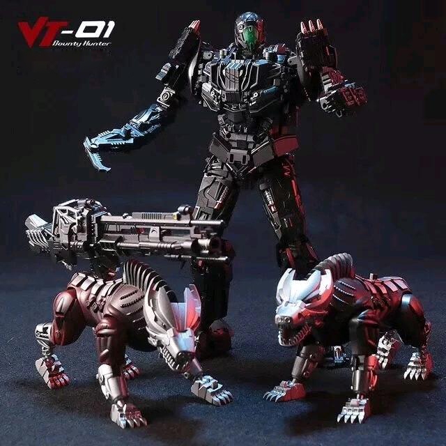 Transformation VT-01 VT01 VISUAL ของเล่น Bounty Hunter Lockdown สําหรับ UT Peru Action Figure สุนัขส