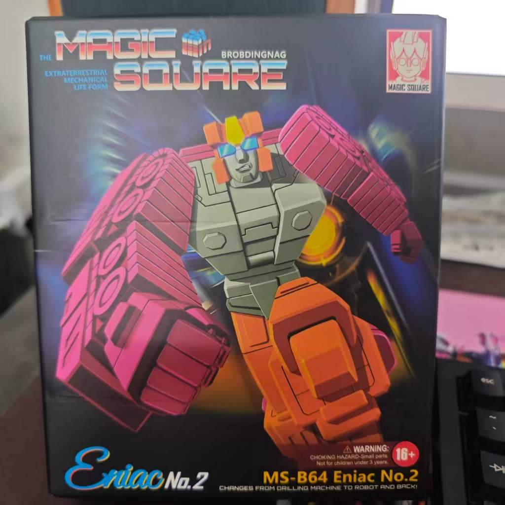 Magic Square MS-B64 ENIAC-No.2 Nosecone Computron Mini Scale Action Figure ของเล่น