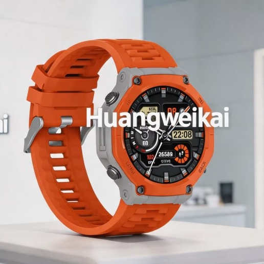 TOP 1 2026 นาฬิกา HW-R1 pro สมาร์ทนาฬิกาสําหรับชายว่ายน้ําดําน้ํา LED กลางแจ้ง AMOLED SmartWatch BT 