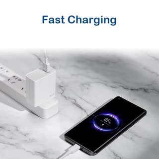 Xiaomi 67W ชุดชาร์จ | สาย USB Type-C (1m) + อะแดปเตอร์ชาร์จเร็ว สำหรับ Xiaomi, Redmi, Poco รองรับการชาร์จเร็ว 3.0 & 4.0