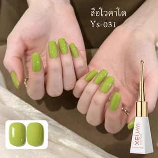 XEIJAYI 10ml-อะโวคาโดกรีนเจลยาทาเล็บแฟชั่นติดทนนานเหมาะสําหรับทุกฤดูกาล