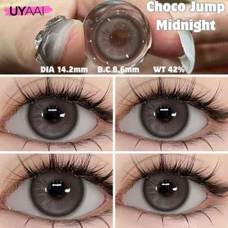 【 0.50 -4.00 】UYYAI x Freshlady คอนแทคเลนส์ตาโต Brown คอนแทคเลนส์ สีน้ำตาล ลูกตากว้าง คอนแทคเลนส์รายวัน 14.5มม.