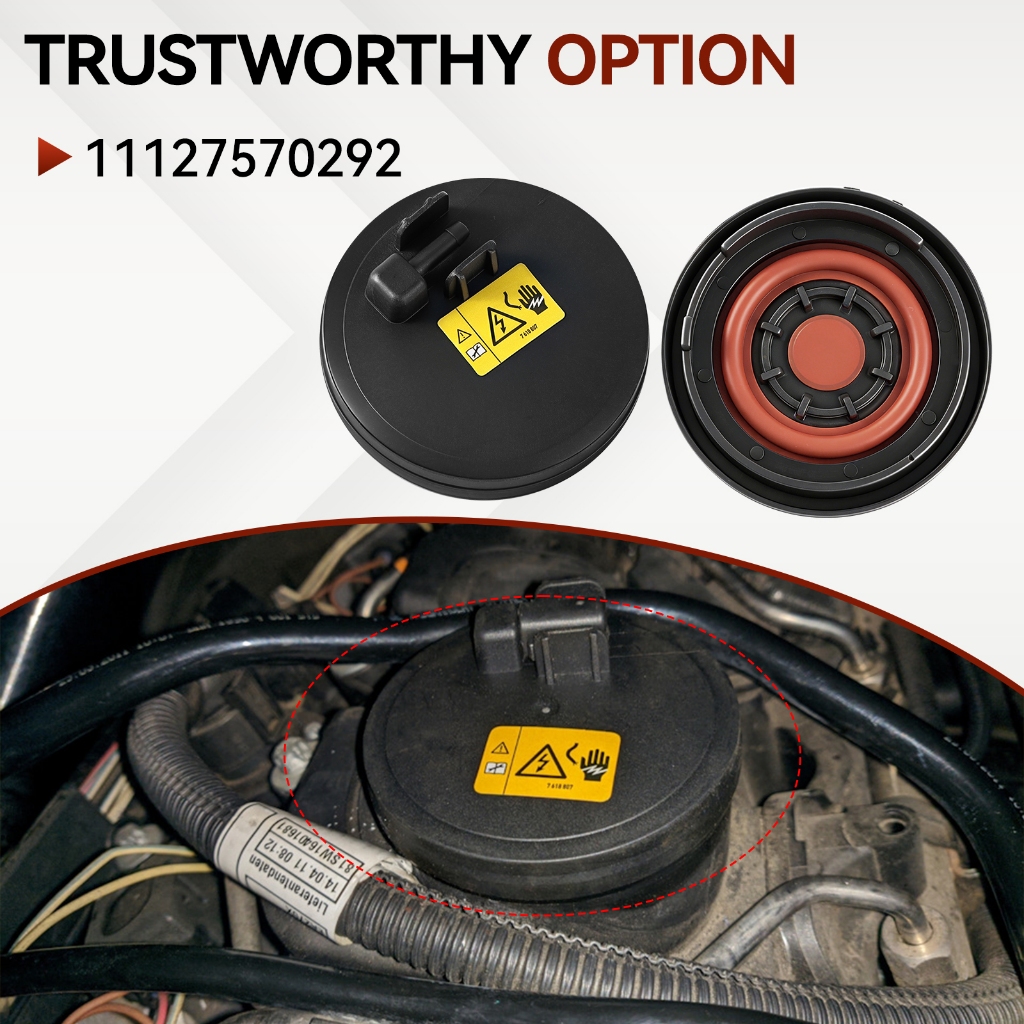 11127570292 ฝาครอบวาล์วไอเสียวาล์วสําหรับ BMW 135i 335i 435i 535i 640i 740i M2 X1 X3 X4 X5 X6