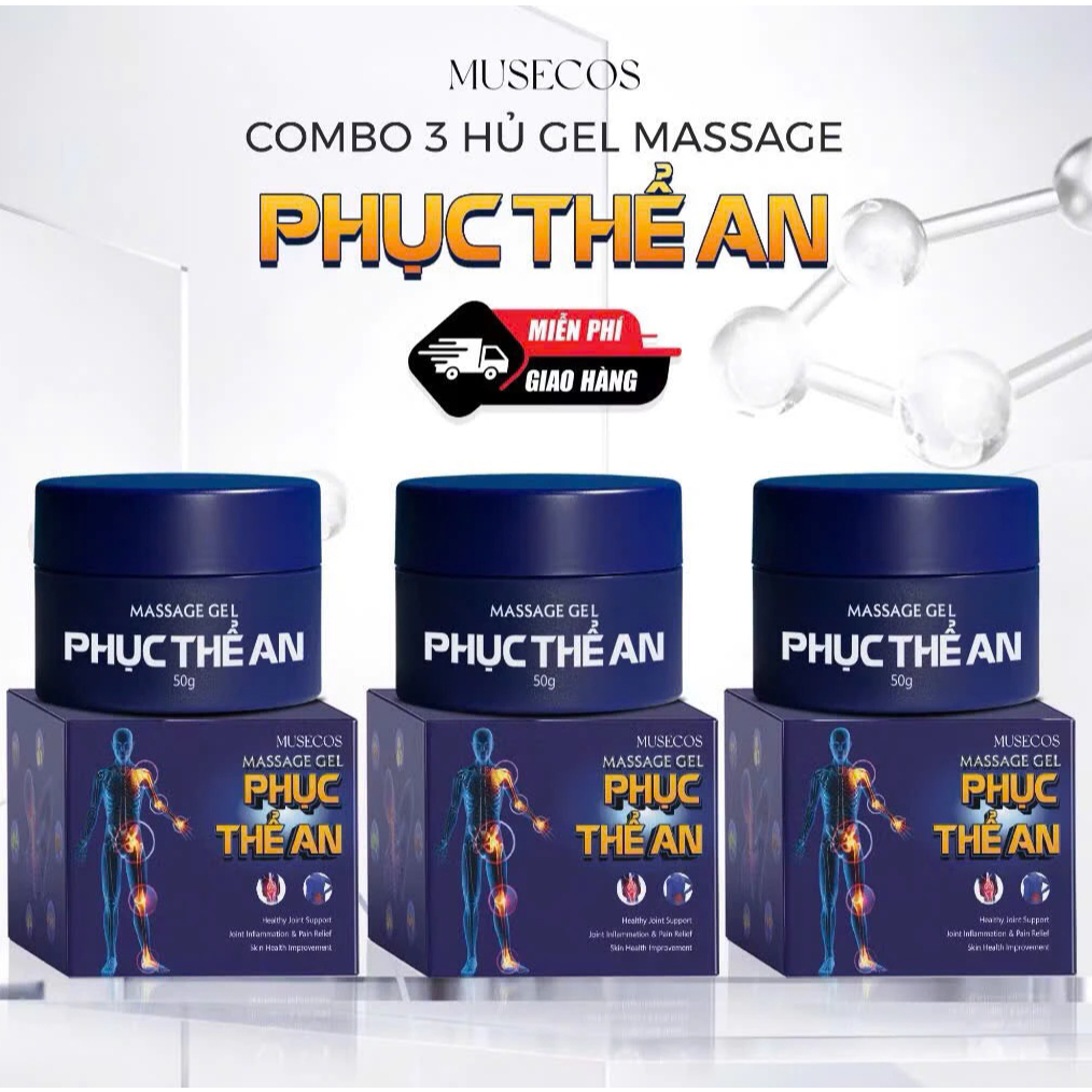 MUSECOS Puc Body Massage Gel คอลลาเจนครีมข้อต่อเข่าไหล่ Lumbar Soothing Pain Relief เจลนวด Gout Oint