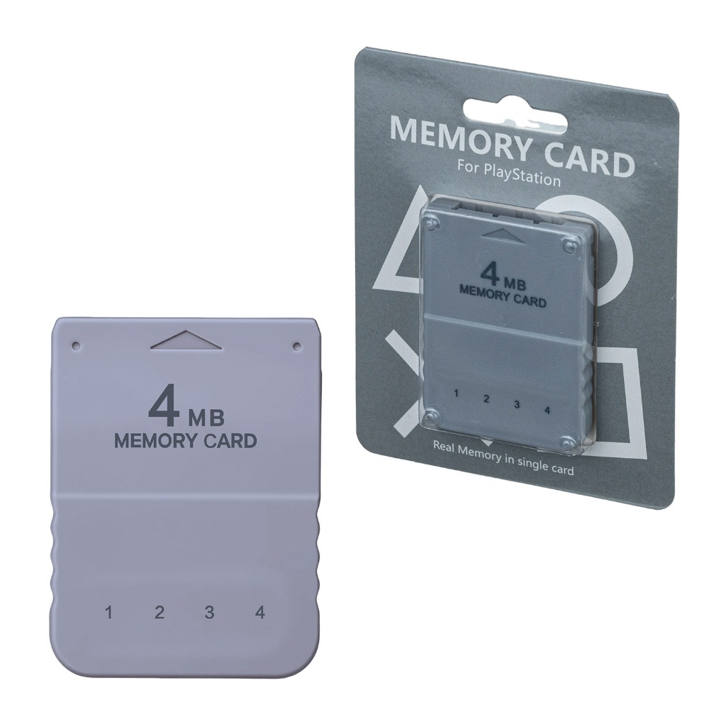 การ์ดหน่วยความจํา Mcbazel 4MB สําหรับ PS1/PS One