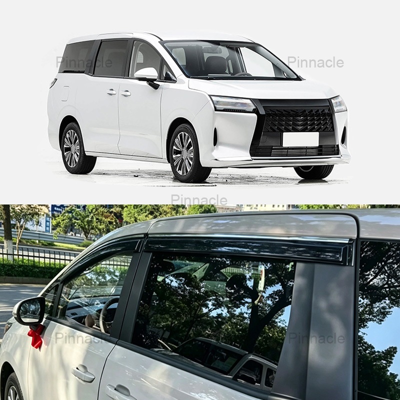 【จัดส่งจากกรุงเทพ】กันสาด WULING DARION EV แบบมีคิ้ว รุ่นหนาพิเศษ ชุดแต่ง กันสาด คิ้วกันฝน กันสาดกระจ