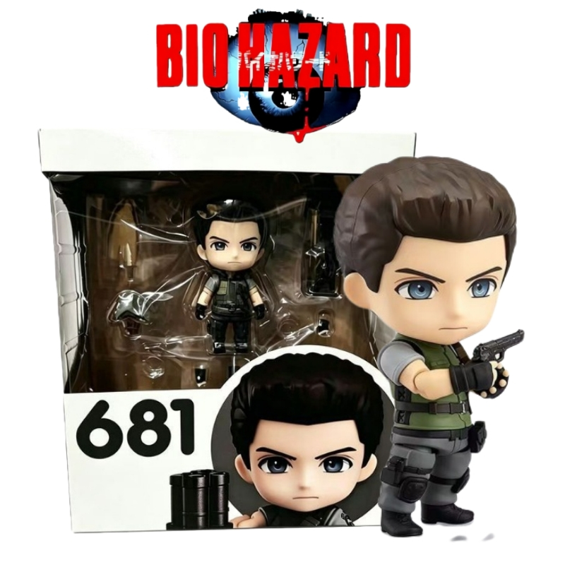 Resident Evil Biohazard Chris Redfield 681 Nendoroid PVC
