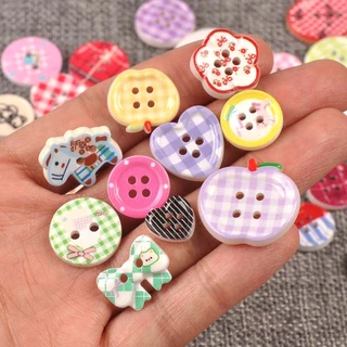 20 ชิ้น 1.2-2.5 ซม.น่ารักพลาสติกการ์ตูนปุ่มสําหรับ DIY Scrapbooking เย็บเสื้อผ้าอุปกรณ์เสริมเด็กเสื้อผ้า Handmade วัสดุ CP4406