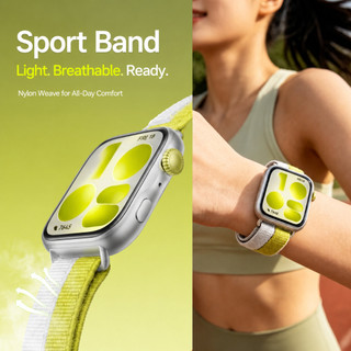 อย่างเป็นทางการสายรัดไนลอนสําหรับ Huawei Watch Fit 5 Pro Watchband น้ําหนักเบา Breathable ไนลอน Velcro Band สําหรับ Huawei นาฬิกา Fit5 Fit4 Fit3 สายรัดข้อมือ
