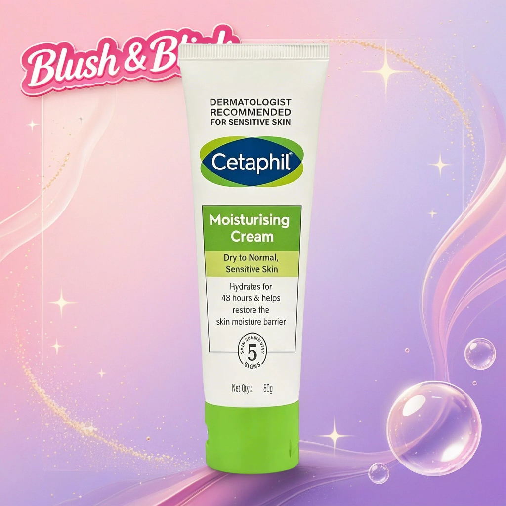 Shop RecommendedCetphil Moisturisting Cream 80g สําหรับผิวแห้งถึงผิวธรรมดาผิวแพ้ง่าย 48H Hydration