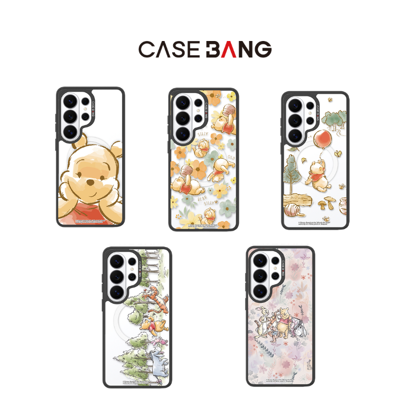 CASEBANG Winnie Series เคสแม่เหล็ก ImagiSnap, เปลี่ยนกลับ, ป้องกันการตกกระแทกทหาร, เข้ากันได้กับ Samsung S24–S26 Ultra