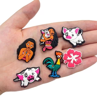 1pcs การ์ตูนขายดี charms PVC ตกแต่งสวนรองเท้า DIY รองเท้าแตะเด็ก X-mas ของขวัญ