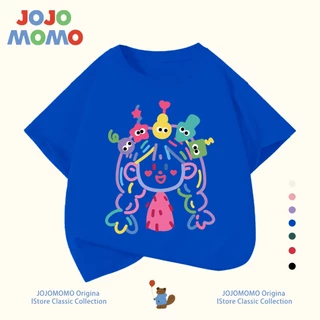 【ส่งในวันเดียวกัน】เสื้อยืดเด็ก เสื้อยืดครอบครัว ลายการ์ตูนน่ารัก ระบายอากาศดี ใส่สบาย สำหรับเด็ก 1-13 ปี แบบ Unisex