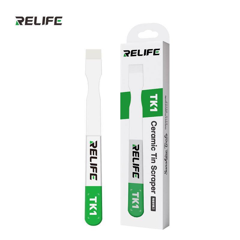 RELIFE TK1 ที่ขูดเซรามิกเหมาะสําหรับส่วนประกอบอิเล็กทรอนิกส์ที่แม่นยําเชื่อมและซ่อม Non-Magnetic Ant