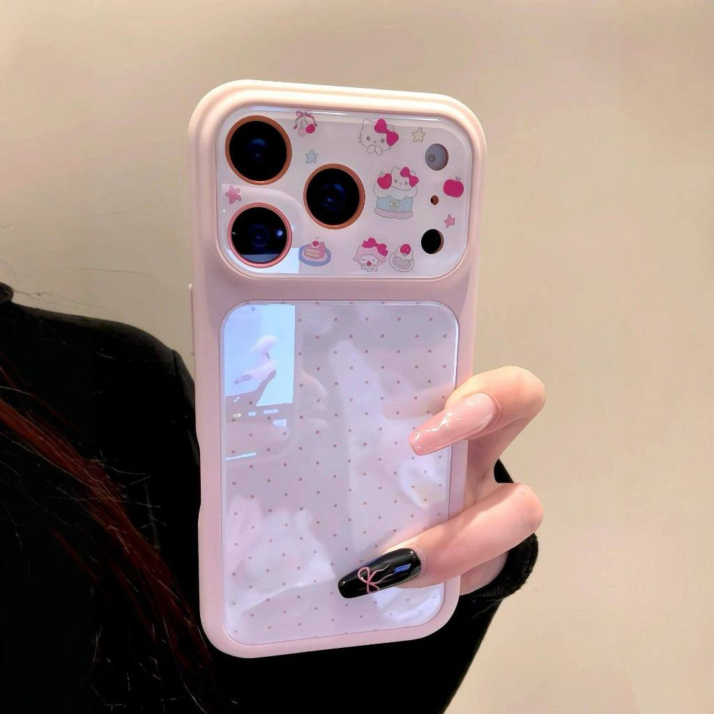 วินาที 17 Simple Polka Dot เคสโทรศัพท์เลนส์รวมทุกอย่าง Shock-resistant เหมาะสําหรับ iPhone 17 promax 16 promax 15 promax 11 12 13 17 14plus 15plus 16e 16plus 15pro 17air