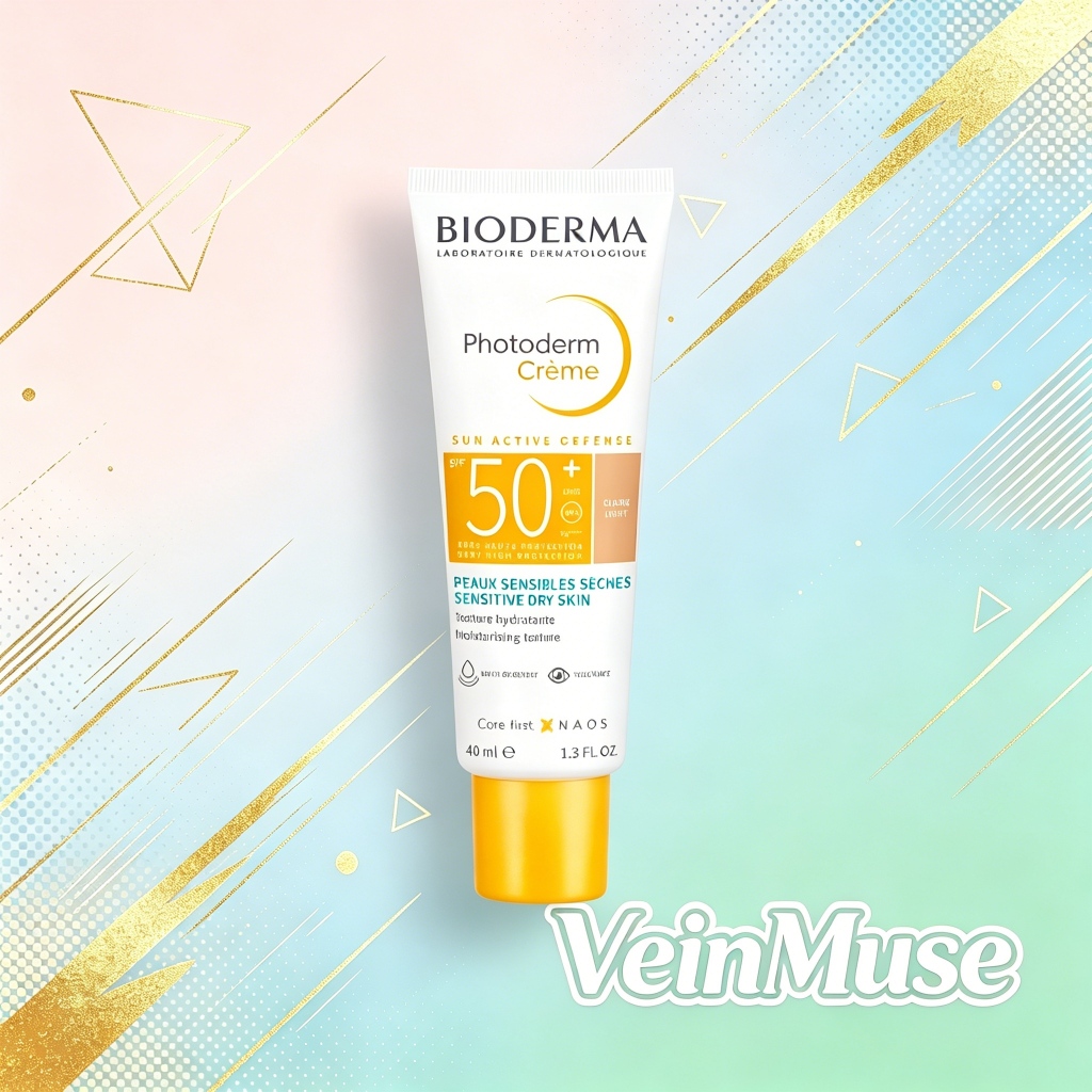 Bioderma Crème SPF50+ ครีมกันแดด | ให้ความชุ่มชื้นสําหรับผิวแพ้ง่ายแห้ง