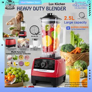 【Mani Fashion Store】2.5L Blender Heavy Duty Multifunctional Ice Crushed Juicer 3-in-1 Juicer, Ice Crusher, Food Processor home appliances