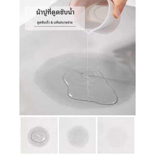cupic cupid พรมเช็ดเท้า พรมห้องน้ํา ซับน้ำดี แห้งไว พรมเนื้อนุ่ม ผ่นกันลื่(ขนาด40×60 ซม.)