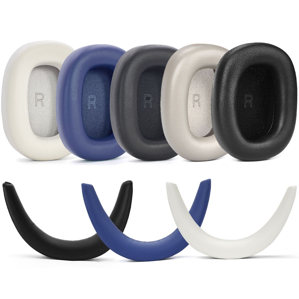 เปลี่ยนแผ่นรองหูฟังแถบคาดศีรษะ Pads เบาะสําหรับ Bowers & Wilkins Px7 S3/Px8 S2 หูฟังไร้สาย