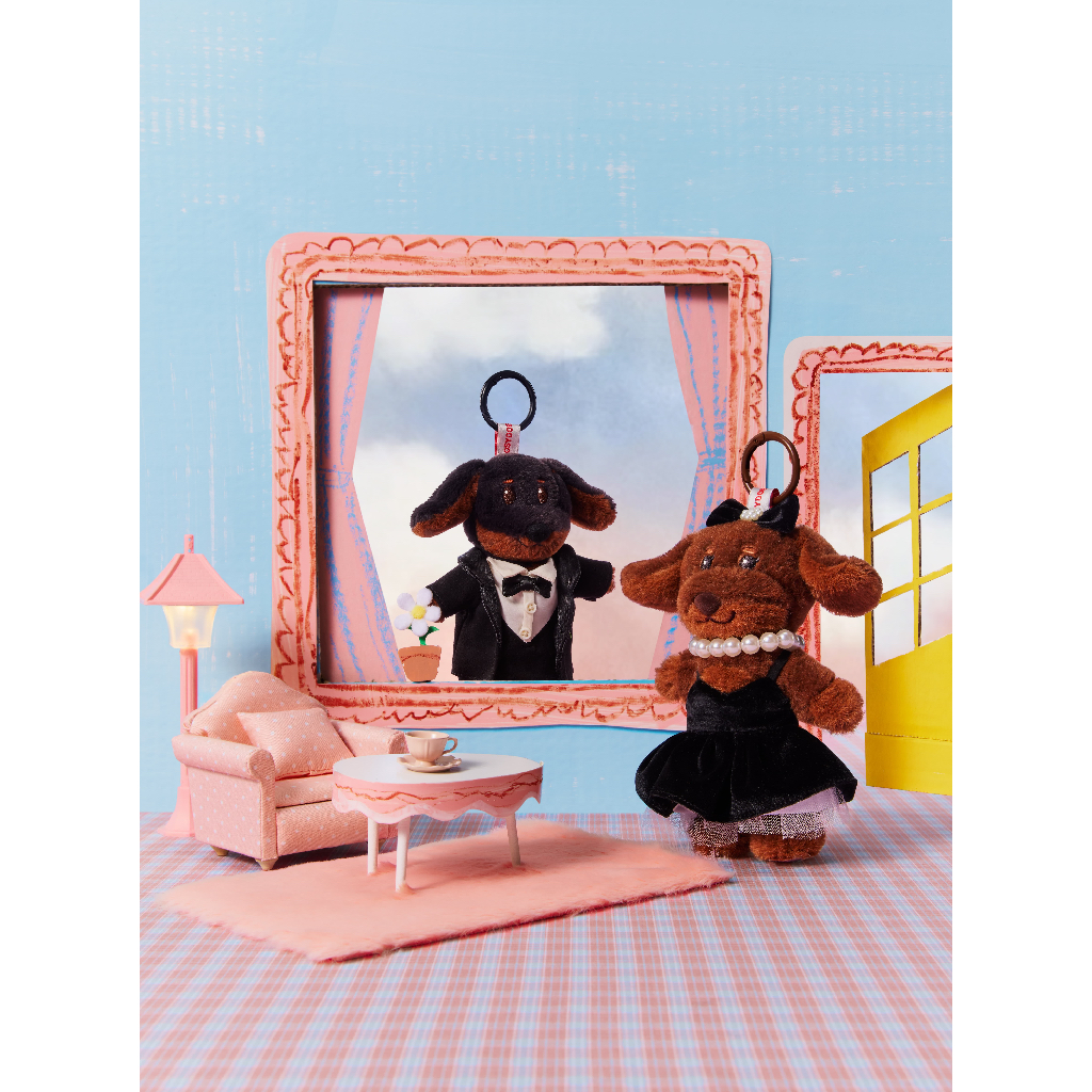 【SINGLE BOX】ROSYDOEDIAN TOYS Rosy's Pick Reel Replay Blind Box Series Doe & Dian Dian Plush Mystery Doll Cute Collectible Toy กล่องสุ่ม ตุ๊กตาผ้า ของสะสม