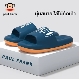 Paul Frank ผู้ชายผู้หญิง Simple Retro นุ่มน้ําหนักเบารองเท้าแตะหนาSoledสบาย