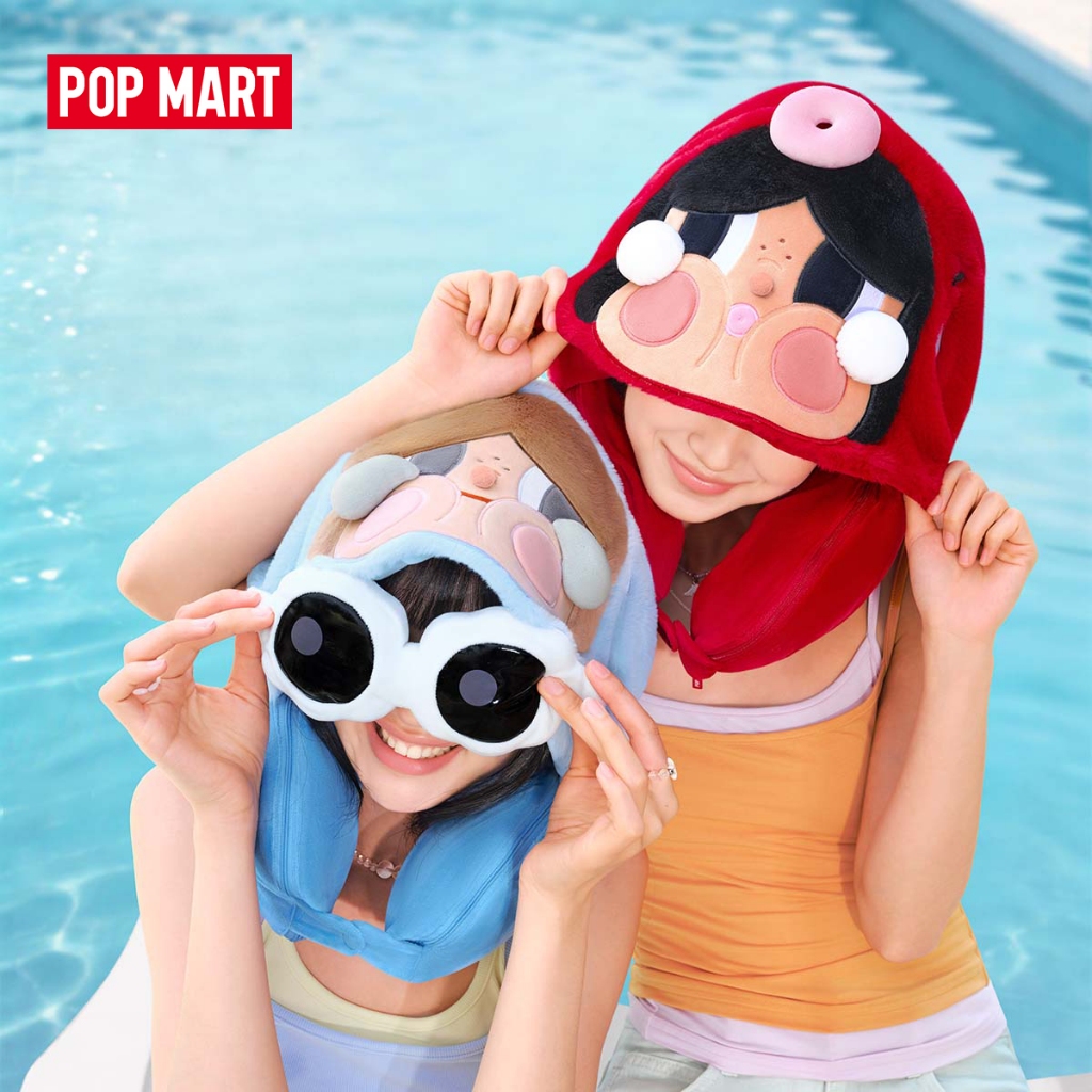 POP MART CRYBABY Cry Me an Ocean Series - 2-in-1 Neck Pillow