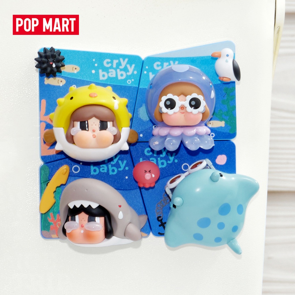 POP MART CRYBABY Cry Me an Ocean Series Fridge Magnet（whole set）