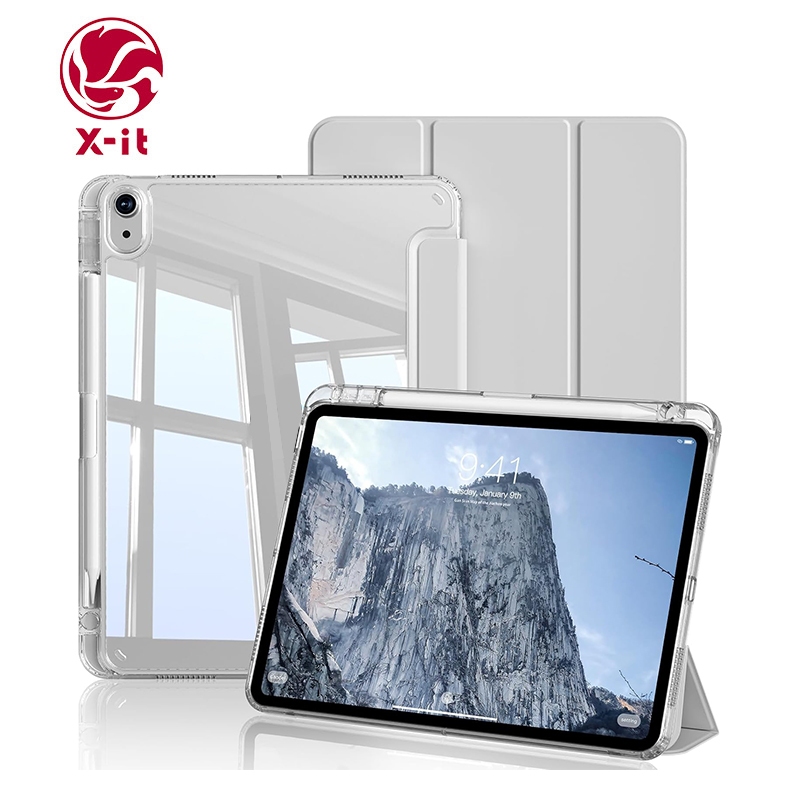 X-IT สําหรับ iPad 12th 11th Generation A16 /10th Gen/Air 8/7/ 6 11/13 นิ้ว M3 M2/Air 5/4/10.2/Pro 11/13 M4/M5/12.9 เคส iPad, ขาตั้งมุมพับ Y