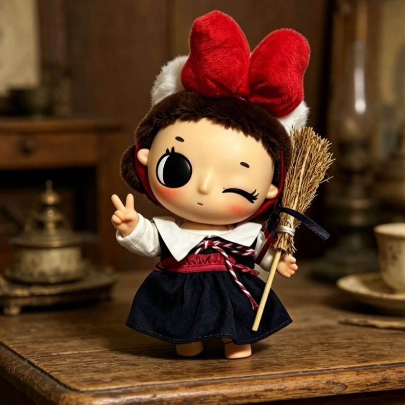 Nyota Little Moment Series ตุ๊กตาแม่มดน้อยชุดกระโปรงเปลี่ยน