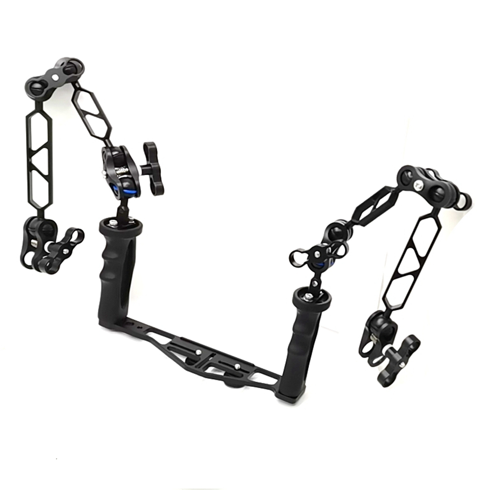 4 "6" กล้องใต้น้ํา Housing Dive Light Arm ถาดระบบสําหรับ Olympus TG4 TG5 TG6 TG-7 เคสกันน้ํา