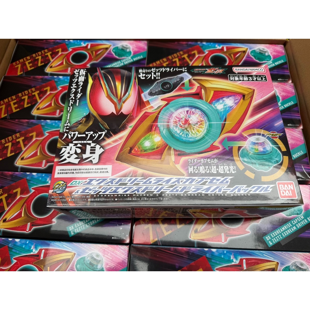 🔥Ready Stock🔥Bandai DX Kamen Rider ZZZ ZEZTZ Final EX Dream Panel UFO Capsule ไม่มีเข็มขัด🔥พร้อมส่ง🔥