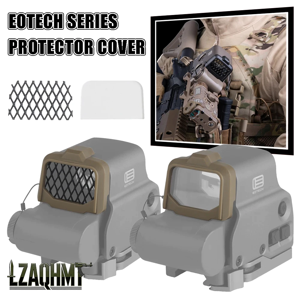 Protector ฝาครอบยุทธวิธี Red Dot Sight ขอบเขตยิงฆ่าแฟลชการล่าสัตว์เล็ง Optical Cover Accessorie สําหรับ EOTECH 558 2.0 3.0